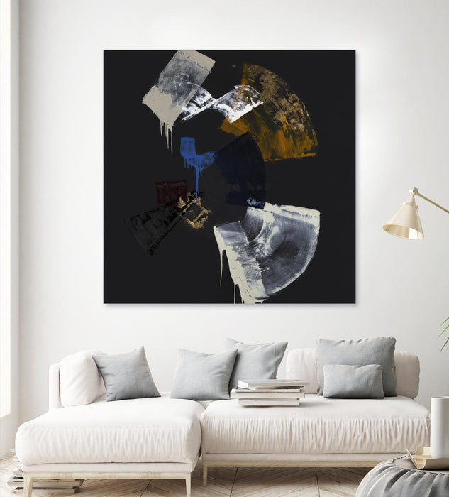 \"Luxurious Candor\" Giant Art 72x72 Wall Art