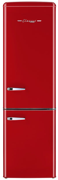 Classic Retro by Unique 9 Cu. Ft. Bottom Freezer Refrigerator - UGP-275L R AC 