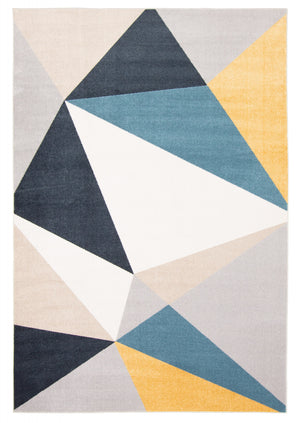 Gemma Multi-Colour Machine Washable Area Rug - 3'0