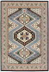 Quincy Blue Area Rug - 5'3