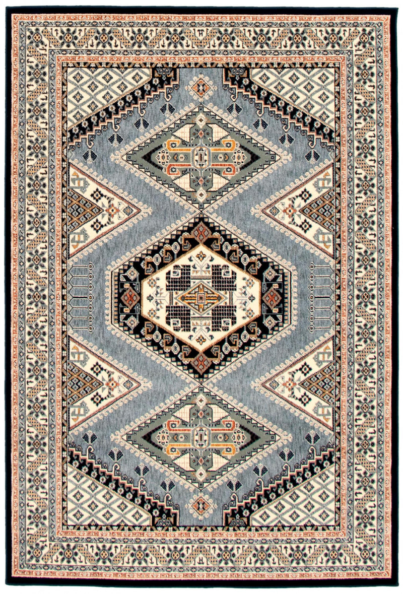 Quincy Blue Area Rug - 5'3" x 7'3"