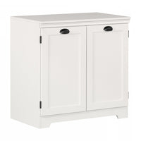 Prairie 2-Door Storage Cabinet - Pure White 