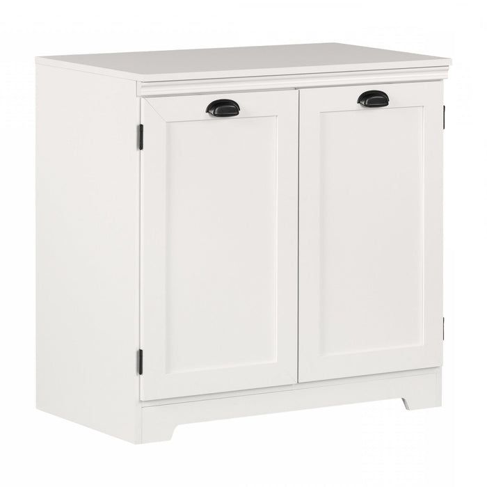 Prairie 2-Door Storage Cabinet - Pure White