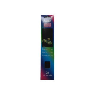 Esscents Stick Eucalyptus - Set of 8 Incense Sticks|Bâtons d’encens à arôme d’eucalyptus d’Esscents - ensemble de 8 paquets de bâtons d’encens