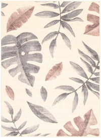 Palta Cream-Rose Area Rug - 3'11