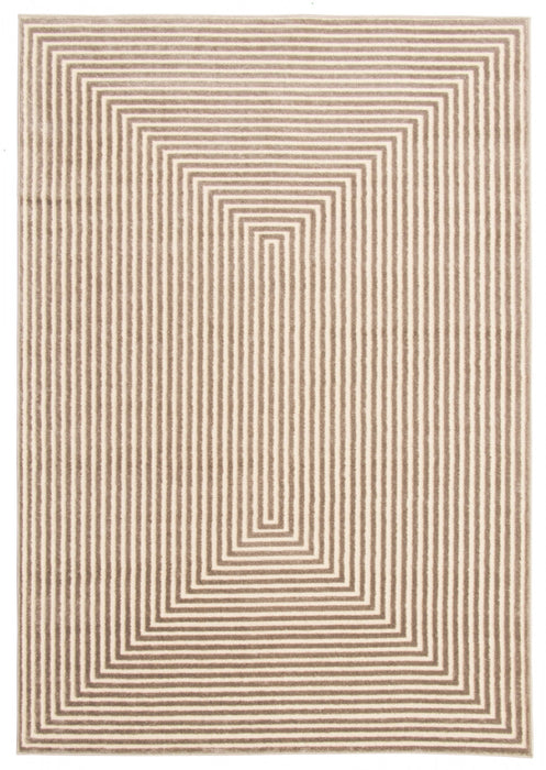 Kiah Taupe 6'7\" x 9'6\" Area Rug