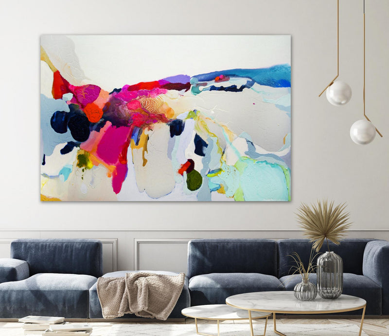 \"Reach In Out\" Giant Art 72x48 Wall Art