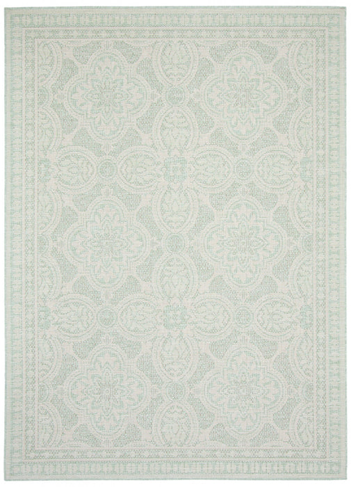 Neisha Traditional Mint Rug 6'7\" X 9'6\" Area Rug