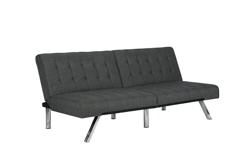 Dorel Home Atwater Living Elvia Linen Futon - Grey
