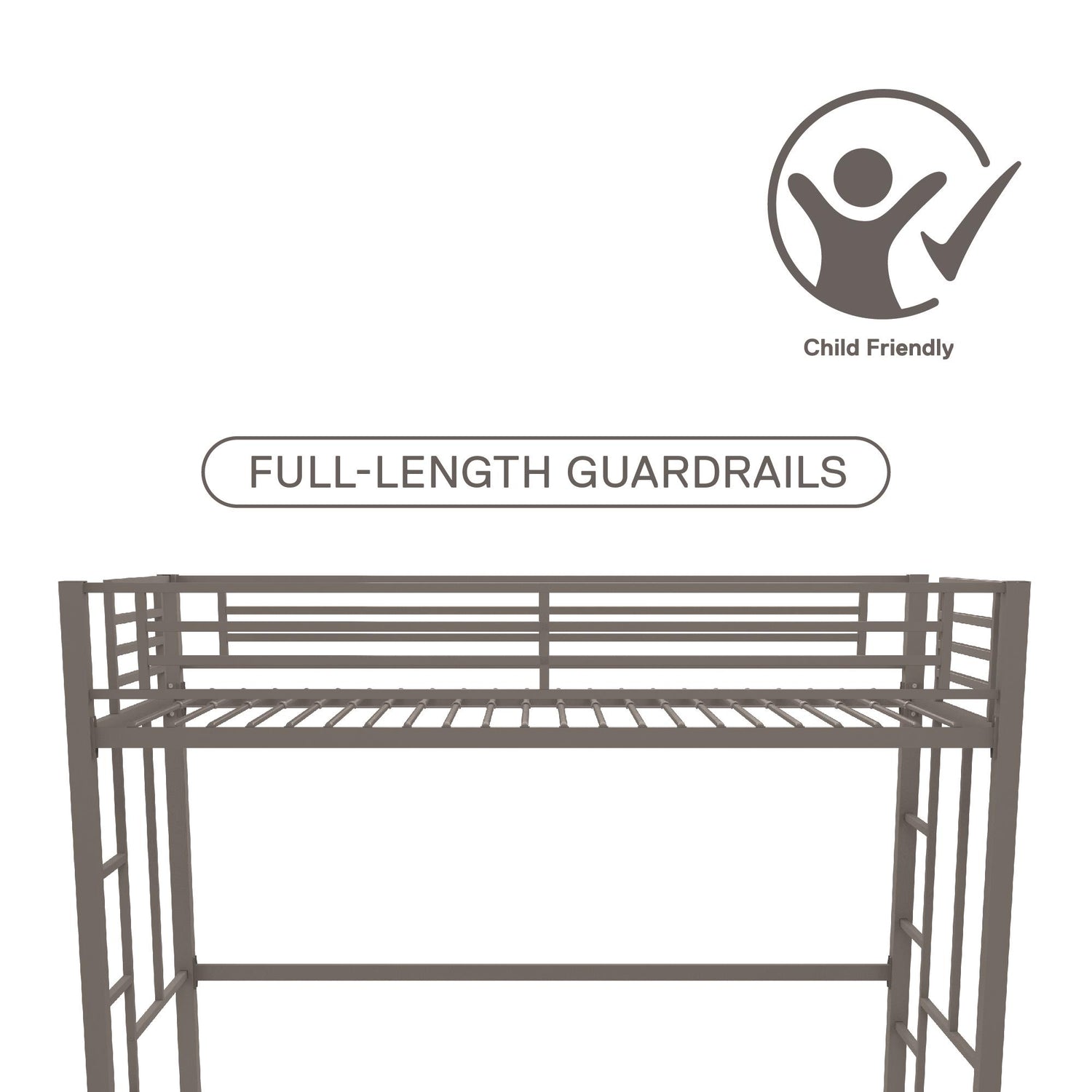 Loft bed steel sale