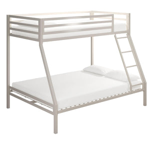 DHP Premium Twin Over Full Bunk Bed - White