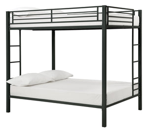 Atwater Living Parker Full Over Full Metal Bunk Bed - Black