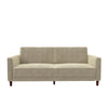 Dorel Home Atwater Living Lenna Tufted Velvet Futon - Tan