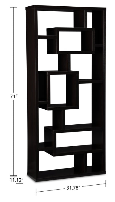 Florence 32\" Open Bookcase - Espresso
