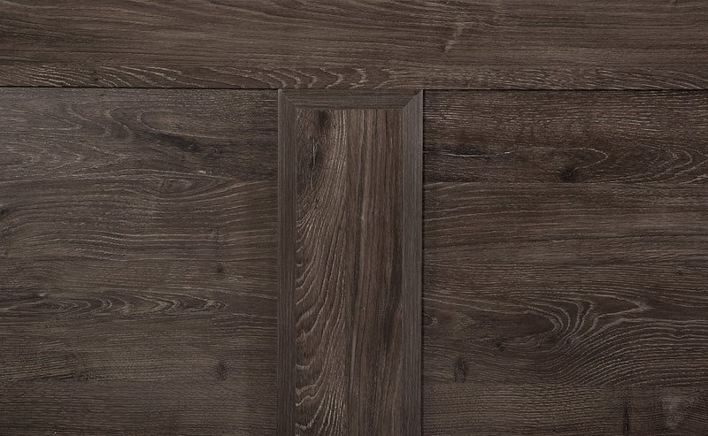 Yorkdale Panel Headboard, Made in Canada, Grey- Queen Size