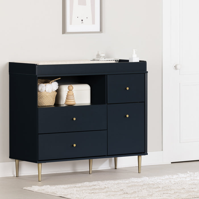 Dylane Changing Table - Navy Blue 