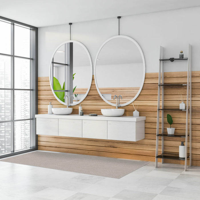 Bellezza Light Grey 2'2\" x 8'0\" Area Rug