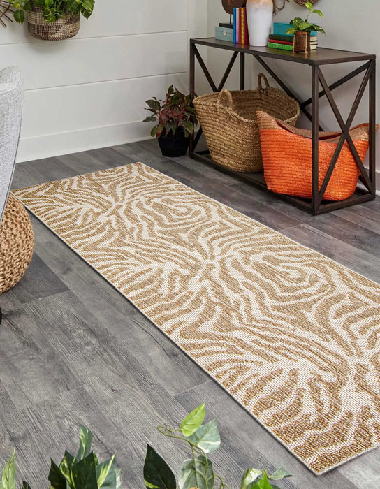 Samia Taupe Area Rug - 2'6\" x 12'0\"