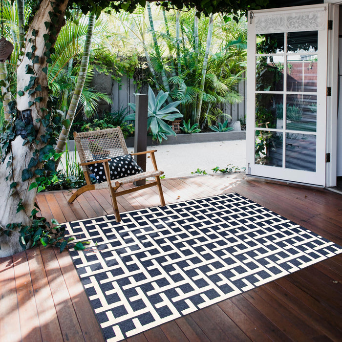 Brangane Blue 3'11\" x 5'7\" Area Rug