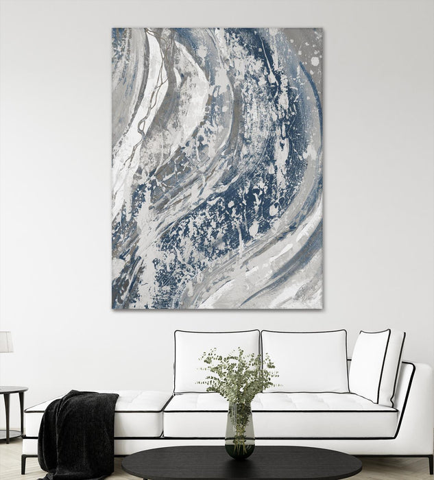 \"Blue Wave\" Giant Art 72x54 Wall Art
