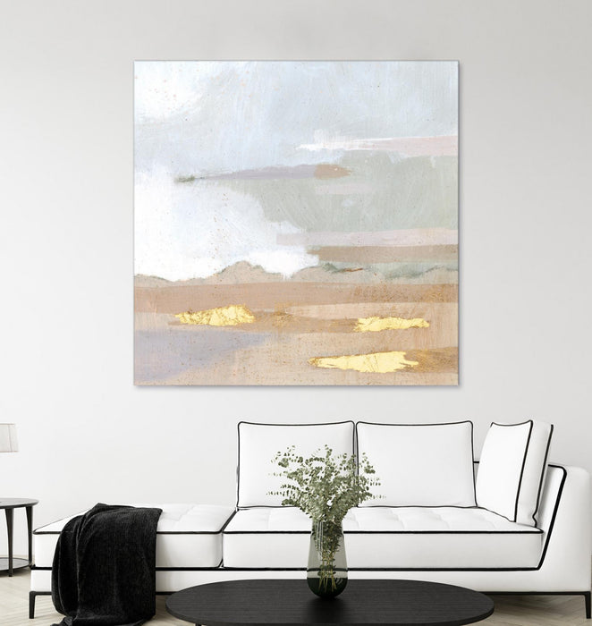\"Abstract Coastland I\" Giant Art 54x54 Wall Art