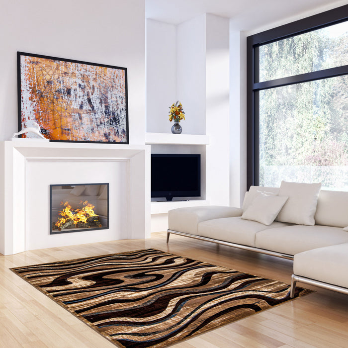 Allonah Blue Area Rug - 6'7\" X 9'6\" 