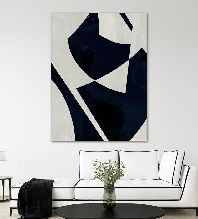\"Black Machine I\" Giant Art 72x54 Wall Art