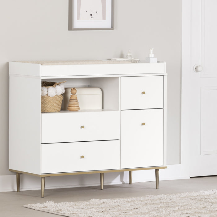 Dylane Changing Table - Pure White 