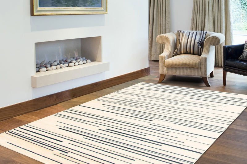 Faith Cream-Prol Area Rug - 7'10\" x 10'2\"