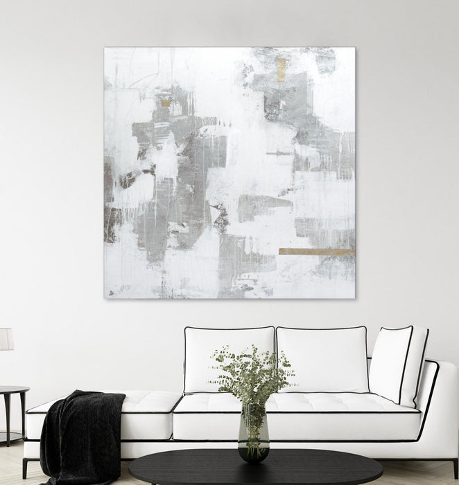 \"Haloed In Metallic Ii\" Giant Art 72x72 Wall Art