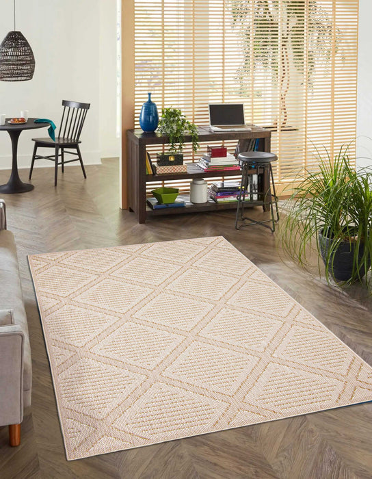 Xantha Taupe Area Rug - 6'3\" x 9'3\"