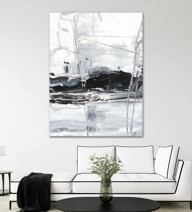 \"Winter Lightning Ii\" Giant Art 72x54 Wall Art