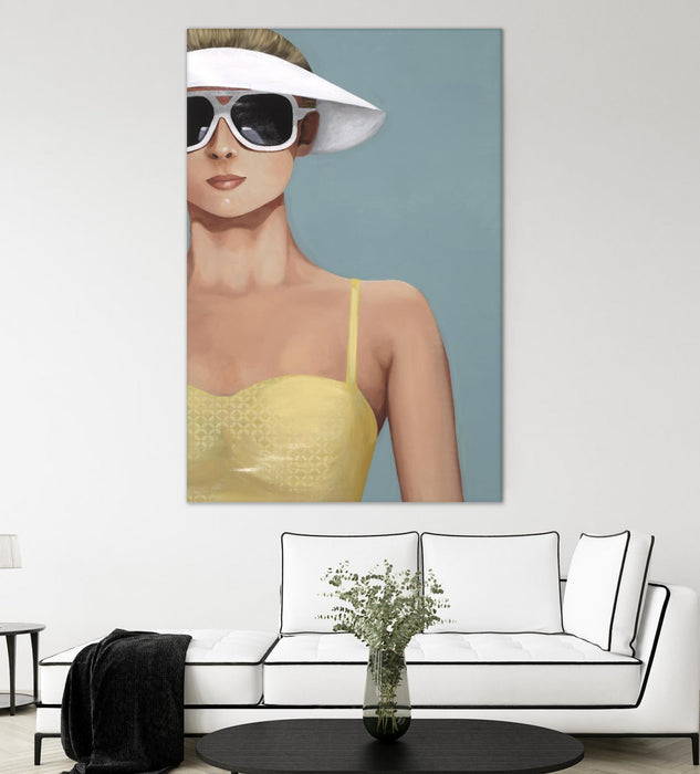 \"Glamour Rays\" Giant Art 84x54 Wall Art