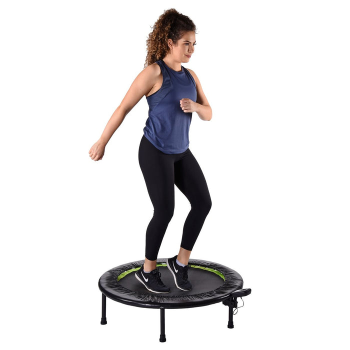 Stamina 1635 Fitness Trampoline - Black/Green