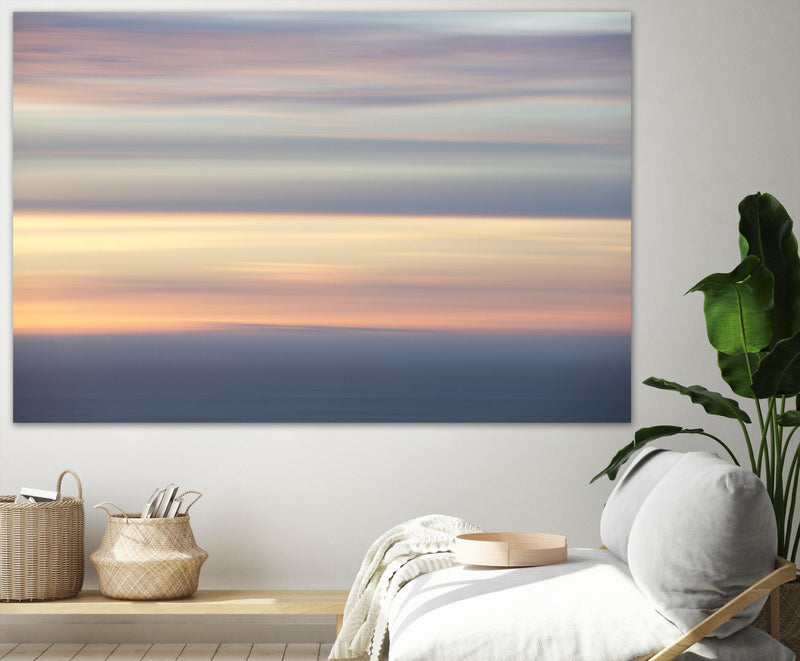 \"Ocean Kisses Sky\" Giant Art 72x48 Wall Art