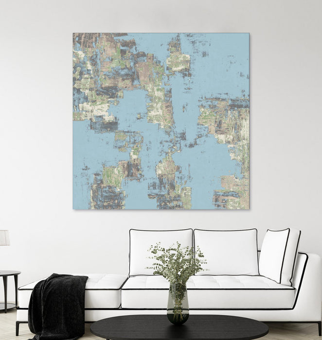 \"Memory Block Ii\" Giant Art 72x72 Wall Art