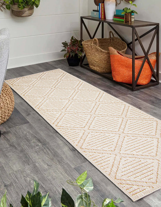 Xantha Taupe Area Rug - 2'6\" x 12'0\"