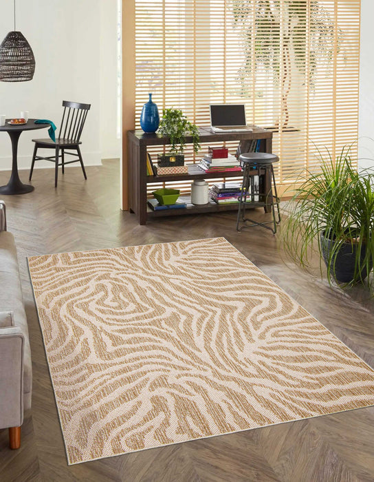 Samia Taupe Area Rug - 8'0\" x 10'0\"