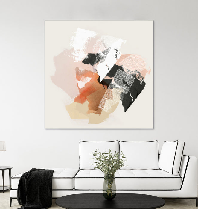 \"New Dawn I\" Giant Art 72x72 Wall Art