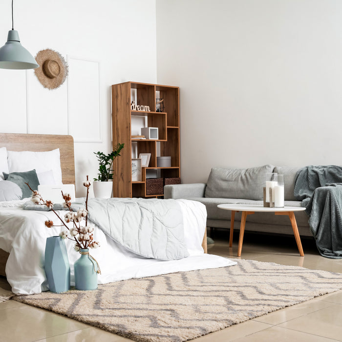 Miah Cream Area Rug - 3'11\" x 5'7\"