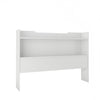 Nordika Full Bookcase Headboard - White