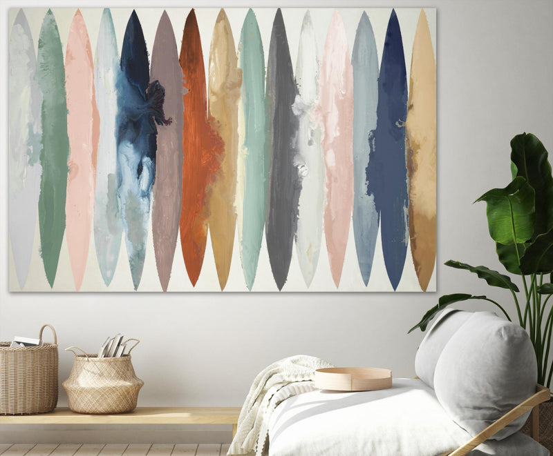 \"Even Flow V7\" Giant Art 84x54 Wall Art