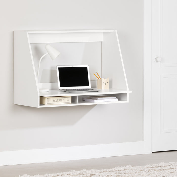 Hourra Floating Desk - Pure White 