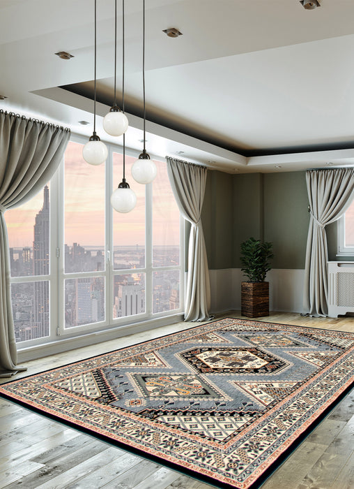 Quincy Blue Area Rug - 7'10\" x 10'2\"