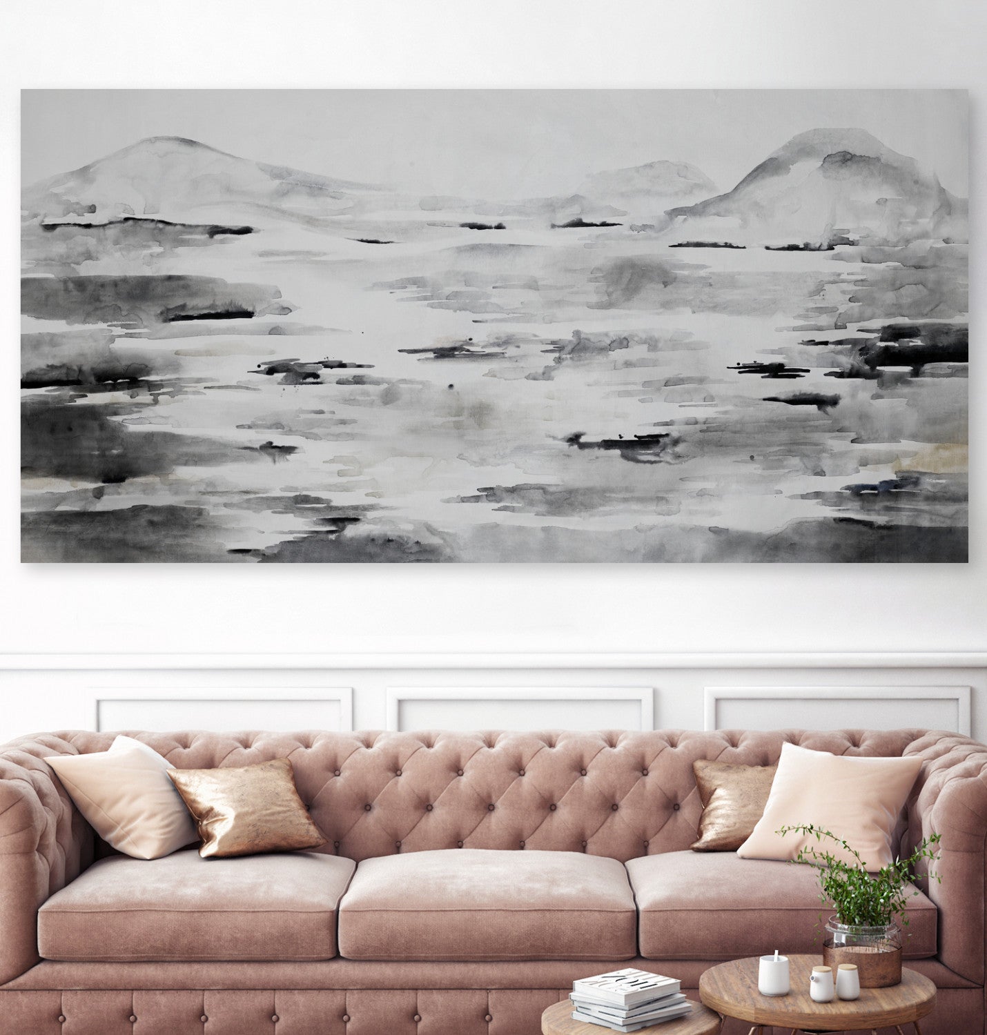 "Moving Mountains" Giant Art 72x36 Wall Art The Brick