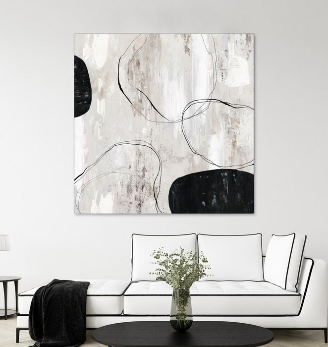 \"Falling Stones\" Giant Art 54x54 Wall Art