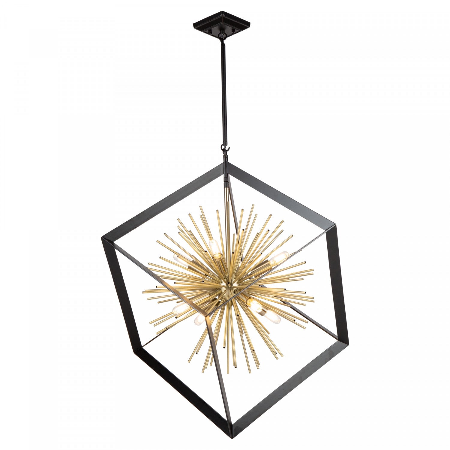 Sunburst 8-Light Chandelier - The Brick