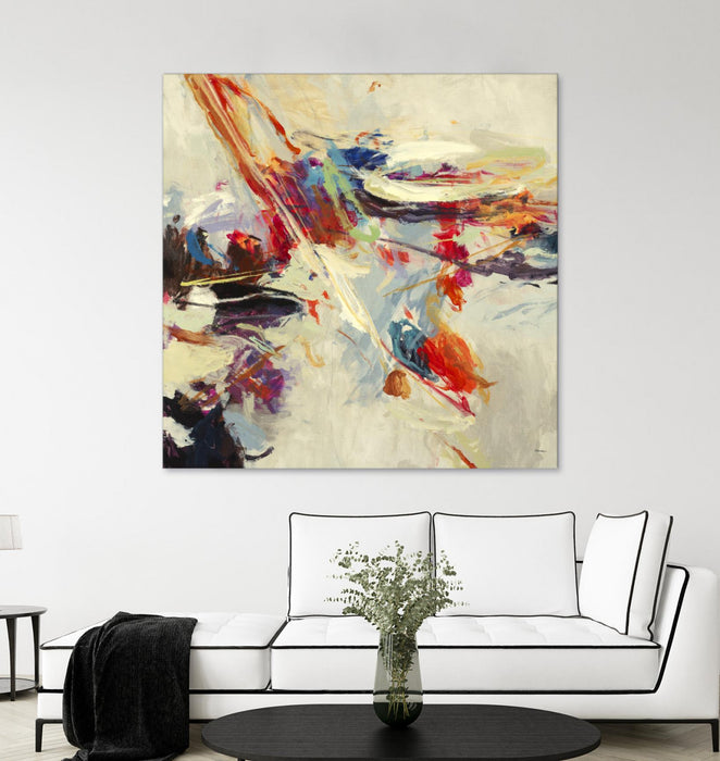 \"Positive Energy I\" Giant Art 54x54 Wall Art