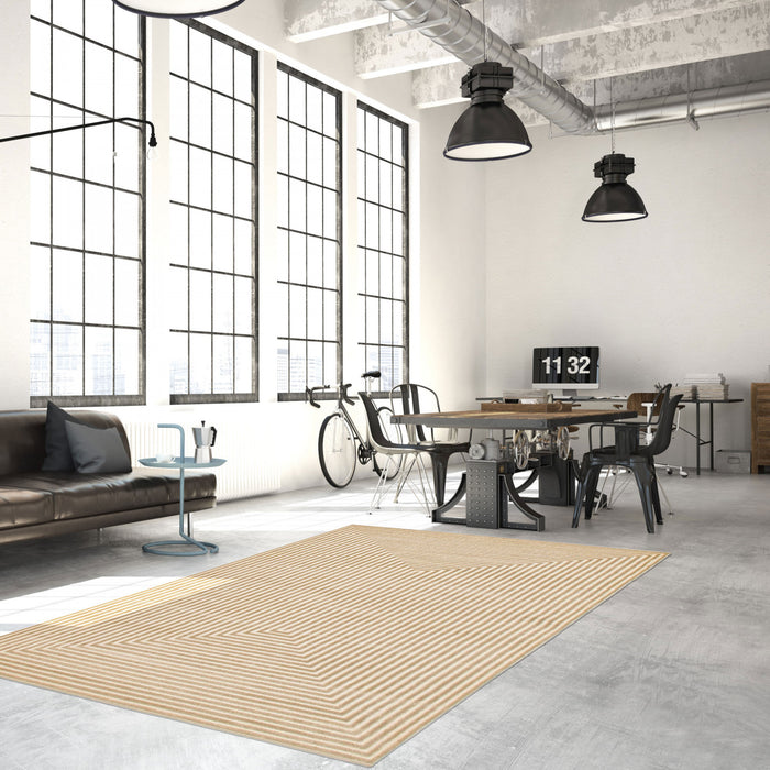 Kiah Ivory 4'7\" x 6'7\" Area Rug