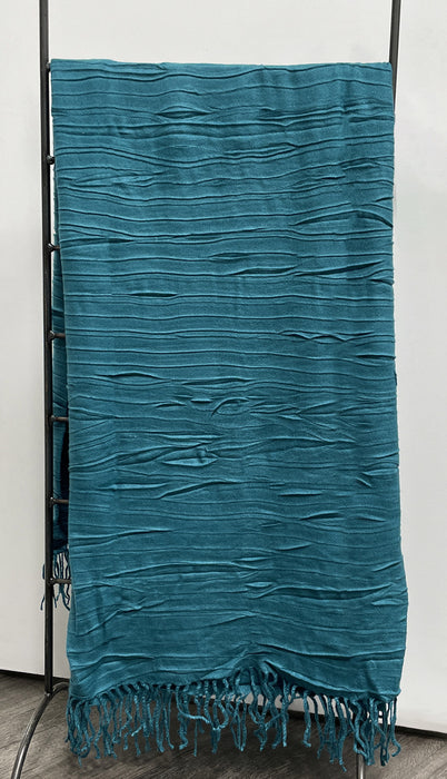 Sion Blue Throw Blanket - 50x60